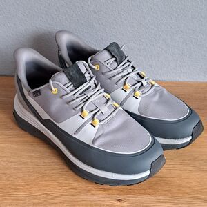 Kizik London All Terrain Alloy Poppyseed Mens 12 Wide Gray Slip-On Shoes Sneaker